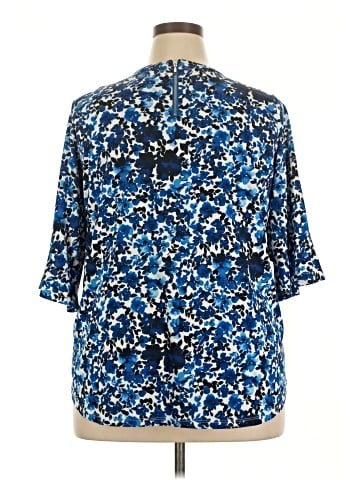 Ellen Weaver Short Sleeve Blouse (view 2)