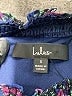 Lulus 100% Polyester Paisley Floral Blue Casual Dress Size S - photo 4
