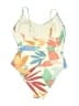 Unbranded Tropical Ivory One Piece Swimsuit Size 1X (estimated) - photo 2
