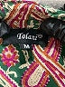 Tolani Paisley Multi Color Brown 3/4 Sleeve Blouse Size M - photo 7