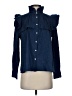 Tuckernuck Blue Long Sleeve Blouse Size S - photo 1