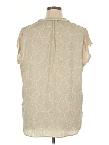 Joie Short Sleeve Blouse (view 2)