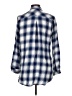Boston Traders Plaid Blue 3/4 Sleeve Button-Down Shirt Size L - photo 2