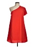 19 Cooper 100% Polyester Solid Red Casual Dress Size M - photo 1