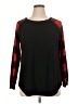 Aifer Black Long Sleeve Top Size XL - photo 1