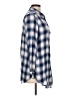 Boston Traders Plaid Blue 3/4 Sleeve Button-Down Shirt Size L - photo 4