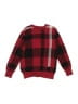Cat & Jack 100% Cotton Plaid Red Pullover Sweater Size 8 - 10 - photo 1