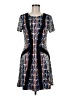 BCBGMAXAZRIA Graphic Black Cocktail Dress Size M - photo 1