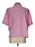 GU Hearts Pink Short Sleeve Blouse Size L - photo 2