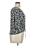 rue21 100% Rayon Black 3/4 Sleeve Blouse Size XL - photo 4