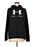 Under Armour 100% Polyester Black Pullover Hoodie Size L - photo 1