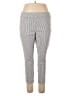 Anne Klein Stripes Gray Casual Pants Size XL - photo 1