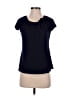 Liz McCoy Blue Short Sleeve Top Size S - photo 1