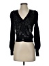 Express 100% Polyester Black Cardigan Size XS - photo 1