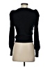 Express 100% Polyester Black Cardigan Size XS - photo 2