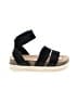 Qupid Black Sandals Size 5 1/2 - photo 1