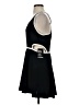 Express 100% Polyester Solid Black Casual Dress Size 4 - photo 5