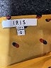 iris 100% Polyester Yellow Short Sleeve Blouse Size S - photo 7