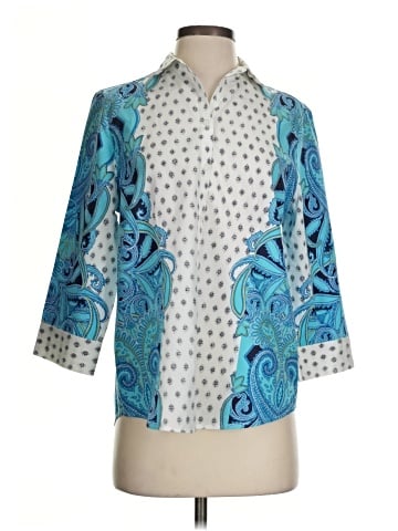 Chico's 3/4 Sleeve Blouse (view 1)