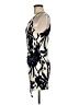 Blue Blush Graphic Ivory Cocktail Dress Size M - photo 5