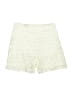 Rumer 100% Cotton Ivory Shorts Size M - photo 1