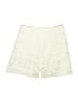 Rumer 100% Cotton Ivory Shorts Size M - photo 2