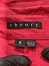 Theory Burgundy 3/4 Sleeve Button-Down Shirt Size 6 - photo 7