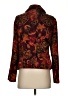 Requirements Print Burgundy Blazer Size S - photo 2