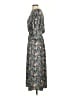 Never Fully Dressed Paisley Blue Green Casual Dress Size 4 - photo 5