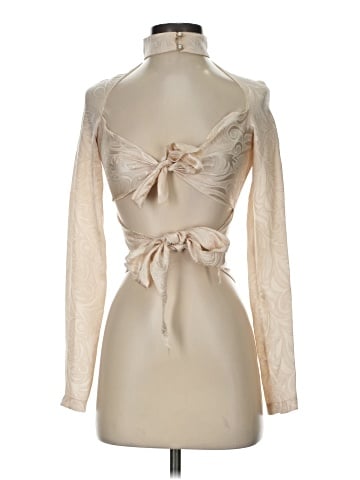Kim Shui Long Sleeve Silk Top (view 1)