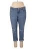 Sonoma Goods for Life Hearts Blue Jeans Size 14 - photo 1