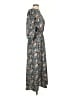 Never Fully Dressed Paisley Blue Green Casual Dress Size 4 - photo 4