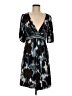 BCBGMAXAZRIA Tie-dye Blue Cocktail Dress Size M - photo 1