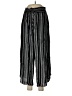 Kingston Grey 100% Rayon Stripes Black Casual Pants Size L - photo 1