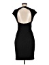 Cache Solid Black Cocktail Dress Size M - photo 2