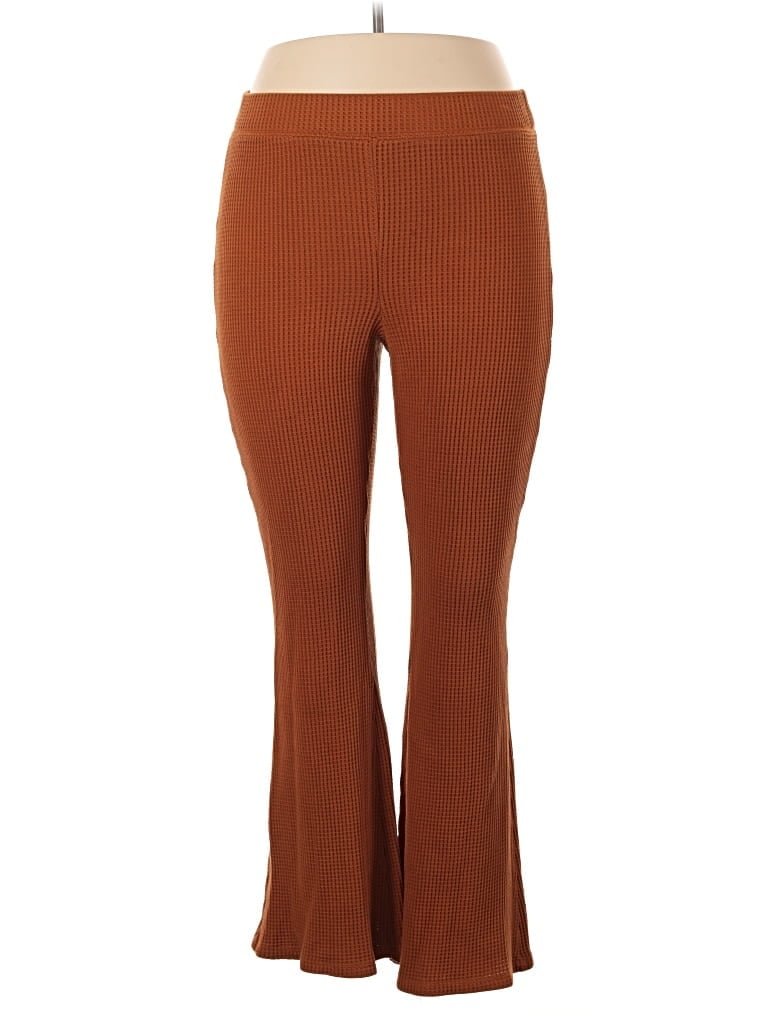 Pre-owned Aerie Casual Pants In Brown