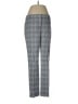 Theory Plaid Gray Wool Pants Size 6 - photo 1
