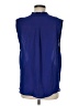 Mason Blue Sleeveless Blouse Size 8 - photo 2