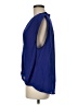 Mason Blue Sleeveless Blouse Size 8 - photo 5