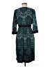 Laundry by Design Paisley Teal Cocktail Dress Size 8 - photo 2