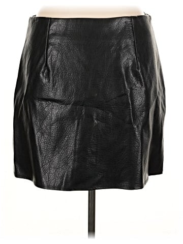 Old Navy Faux Leather Skirt (view 2)