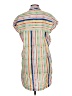 Brooke Wright Stripes Multi Color Tan Casual Dress Size L - photo 2