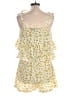 River Island 100% Cotton Yellow Romper Size 12 - photo 2