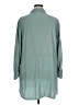 Flax Teal 3/4 Sleeve Button-Down Shirt Size 14 (L) - photo 2