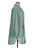 Flax Teal 3/4 Sleeve Button-Down Shirt Size 14 (L) - photo 4