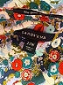 Lands' End 100% Baumwolle Floral Blue Long Sleeve Button-Down Shirt Size 22W - photo 7
