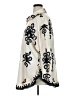 Shein Curve 100% Polyester Paisley Ivory 3/4 Sleeve Blouse Size 1X - photo 5