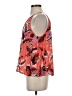 Eyeshadow 100% Rayon Orange Sleeveless Blouse Size S - photo 5