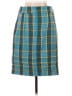 Downeast Argyle Teal Casual Skirt Size 8 - photo 2