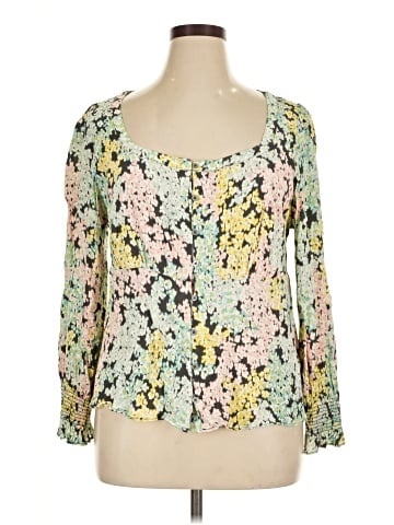 Ann Taylor LOFT 3/4 Sleeve Blouse (view 1)